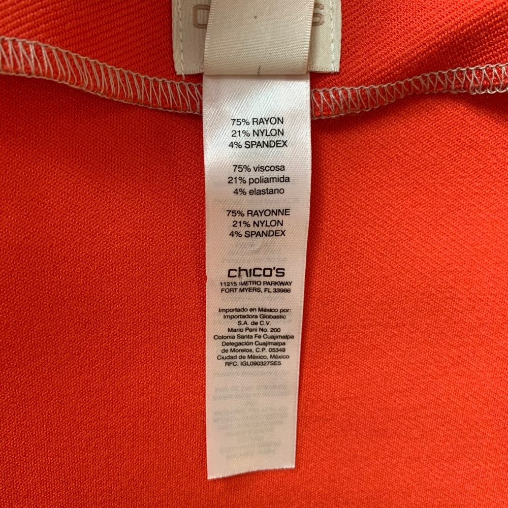 Chicos Twill Ponte Jacket - image 7